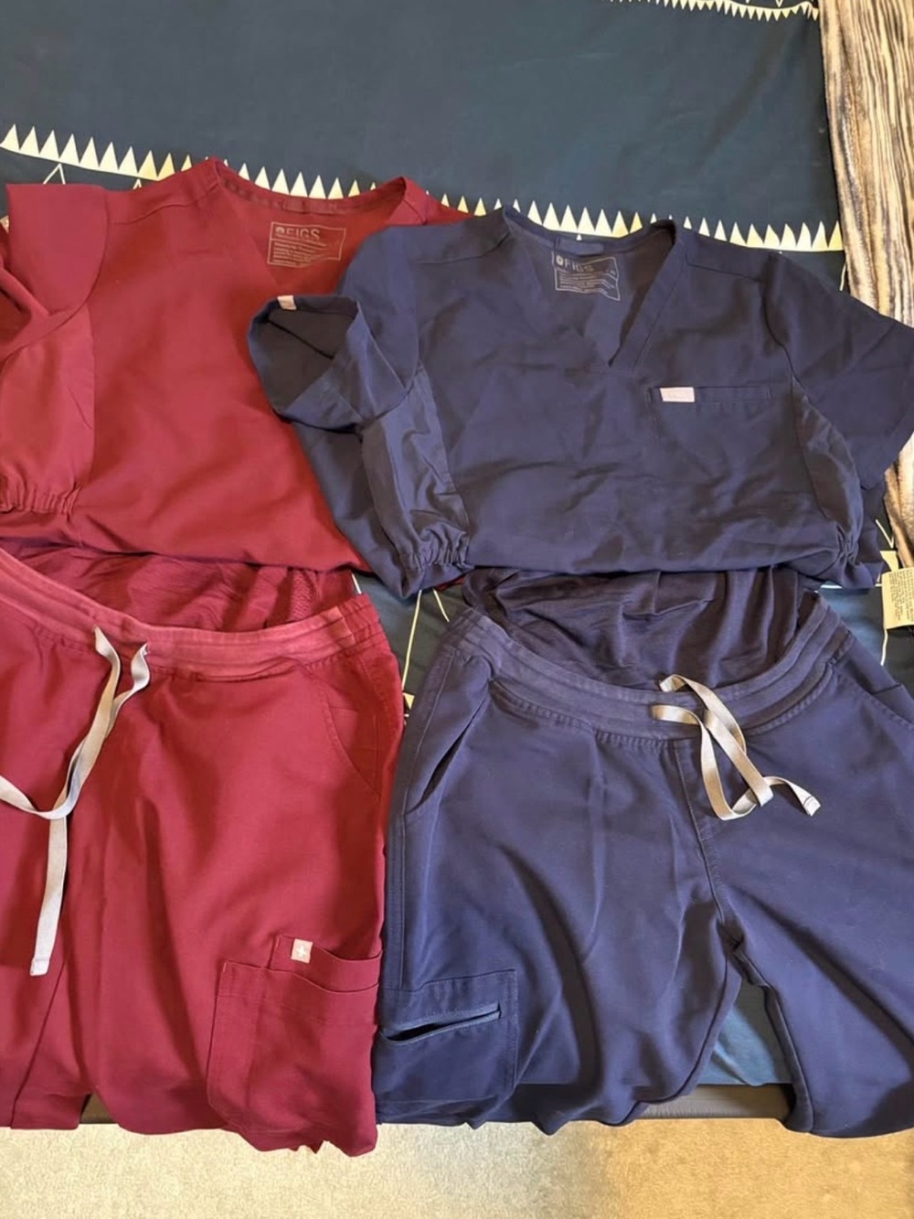 Figs Maternity Scrubs set